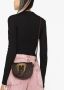 Versace Jeans Couture Leren shopper Bruin - Thumbnail 3