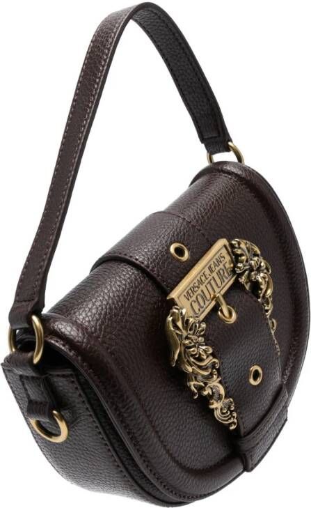 Versace Jeans Couture Leren shopper Bruin