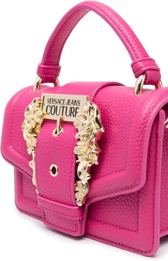 Versace Jeans Couture Shopper van imitatieleer Roze