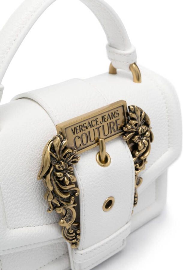 Versace Jeans Couture Shopper van imitatieleer Wit