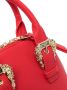 Versace Jeans Couture Shopper van imitatieleer Rood - Thumbnail 4