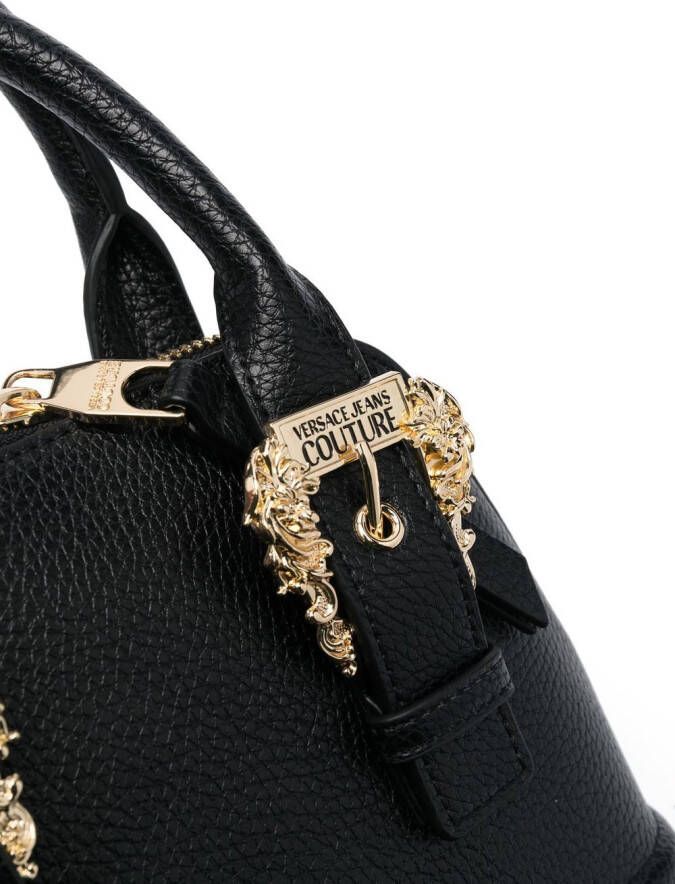 Versace Jeans Couture Shopper van imitatieleer Zwart