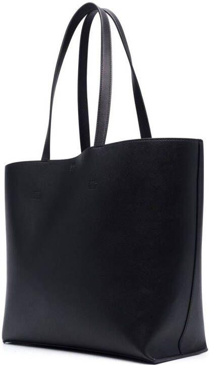 Versace Jeans Couture Shopper van imitatieleer Zwart