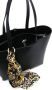 Versace Jeans Couture Shopper van imitatieleer Zwart - Thumbnail 5