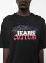 Versace Jeans Couture T-shirt met logo Zwart - Thumbnail 5