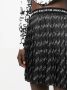 Versace Jeans Couture Mini-rok met logoprint Zwart - Thumbnail 5