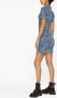 Versace Jeans Couture Denim mini-jurk Blauw - Thumbnail 3