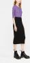 Versace Jeans Couture Gebreide midi-rok Zwart - Thumbnail 3