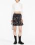 Versace Jeans Couture Geplooide rok Zwart - Thumbnail 2