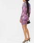 Versace Jeans Couture Gesmockte mini-jurk Roze - Thumbnail 3