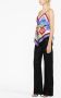 Versace Jeans Couture Hemd met bloemenprint Paars - Thumbnail 4