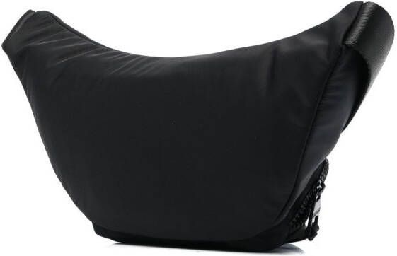 Versace Jeans Couture Heuptas met logo-reliëf Zwart