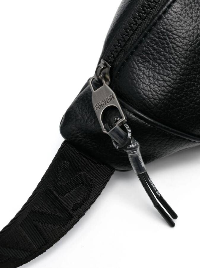 Versace Jeans Couture Heuptas met logo Zwart