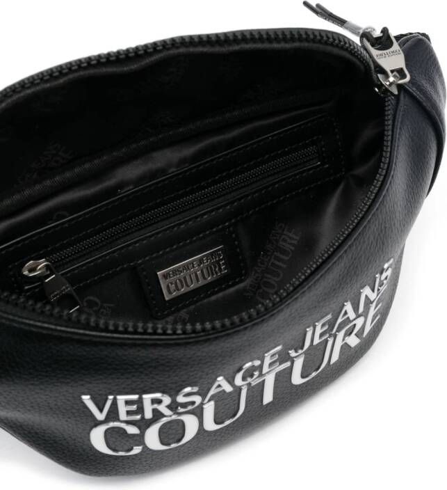 Versace Jeans Couture Heuptas met logo Zwart