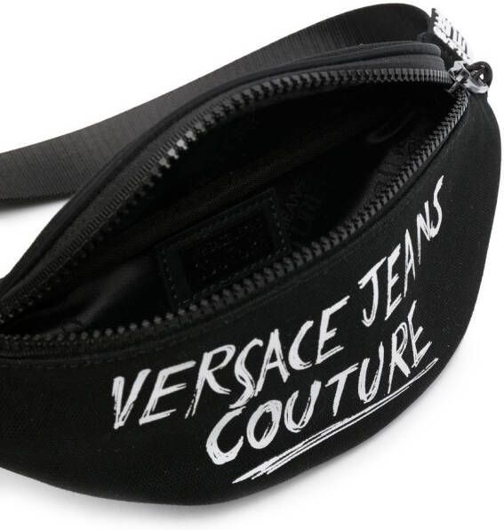 Versace Jeans Couture Heuptas met logoprint Zwart
