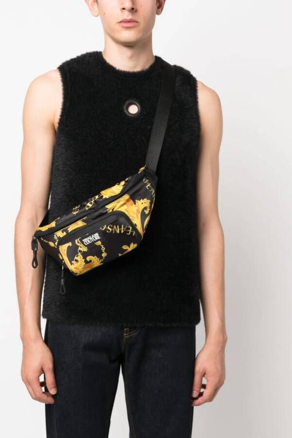 Versace Jeans Couture Heuptas met print Zwart