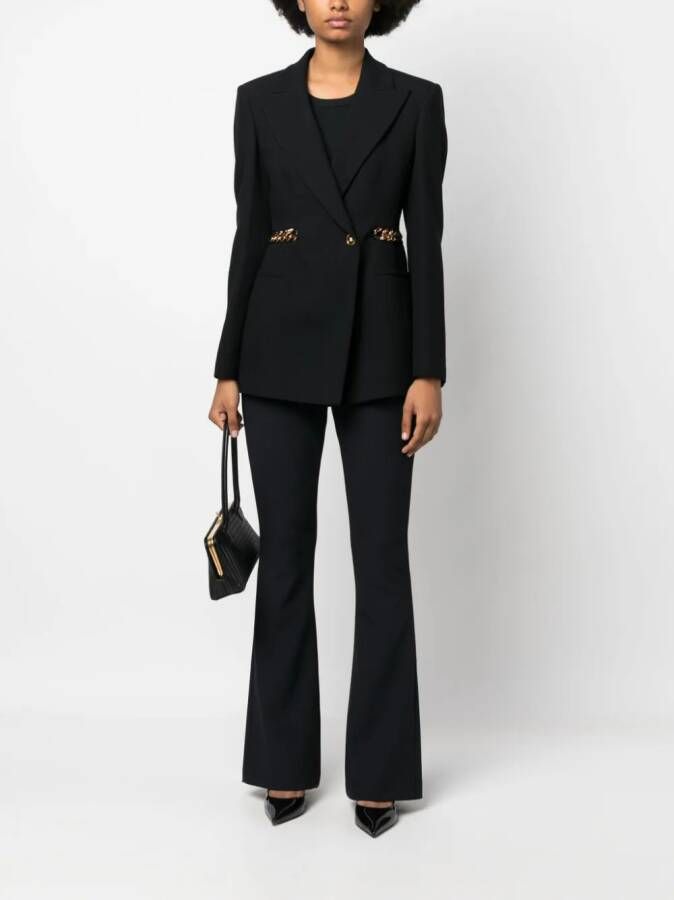 Versace Jeans Couture High waist broek Zwart