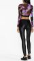 Versace Jeans Couture High waist legging Zwart - Thumbnail 4