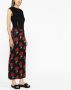 Versace Jeans Couture Rok met bloemenprint Zwart - Thumbnail 3