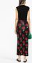 Versace Jeans Couture Rok met bloemenprint Zwart - Thumbnail 4