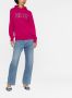Versace Jeans Couture Hoodie met glitter logo Roze - Thumbnail 2