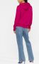Versace Jeans Couture Hoodie met glitter logo Roze - Thumbnail 3