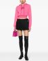 Versace Jeans Couture Hoodie met logopatch Roze - Thumbnail 1
