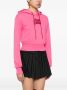 Versace Jeans Couture Hoodie met logopatch Roze - Thumbnail 2