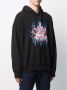 Versace Jeans Couture Hoodie met logoprint Zwart - Thumbnail 3