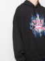 Versace Jeans Couture Hoodie met logoprint Zwart - Thumbnail 5