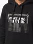 Versace Jeans Couture Hoodie met logoprint Zwart - Thumbnail 5