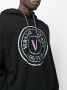 Versace Jeans Couture Hoodie met logoprint Zwart - Thumbnail 5