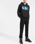 Versace Jeans Couture Hoodie met logoprint Zwart - Thumbnail 2