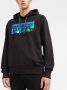 Versace Jeans Couture Hoodie met logoprint Zwart - Thumbnail 3