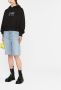 Versace Jeans Couture Hoodie met logoprint Zwart - Thumbnail 2