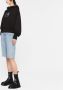 Versace Jeans Couture Hoodie met logoprint Zwart - Thumbnail 4