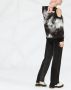 Versace Jeans Couture Hoodie met tie-dye print Zwart - Thumbnail 4