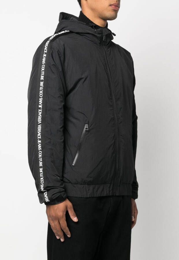 Versace Jeans Couture Jack met logoband Zwart
