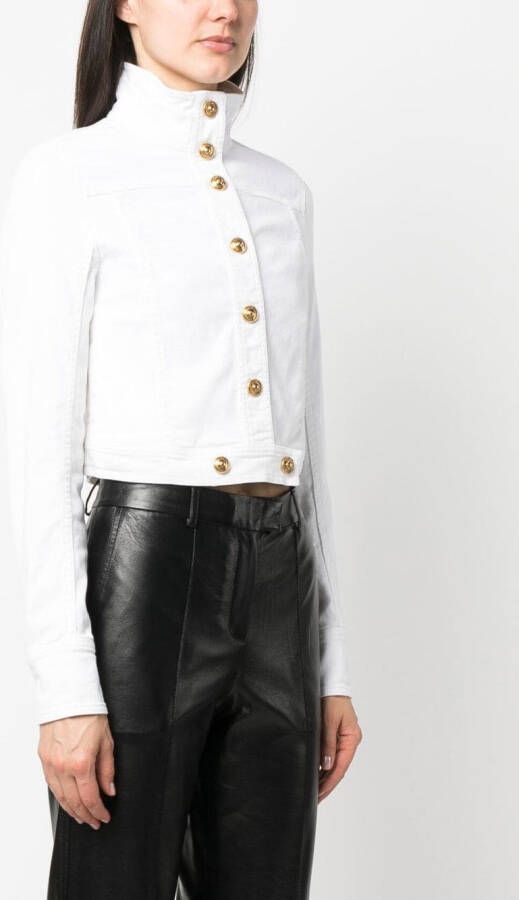 Versace Jeans Couture Jack met logopatch Wit