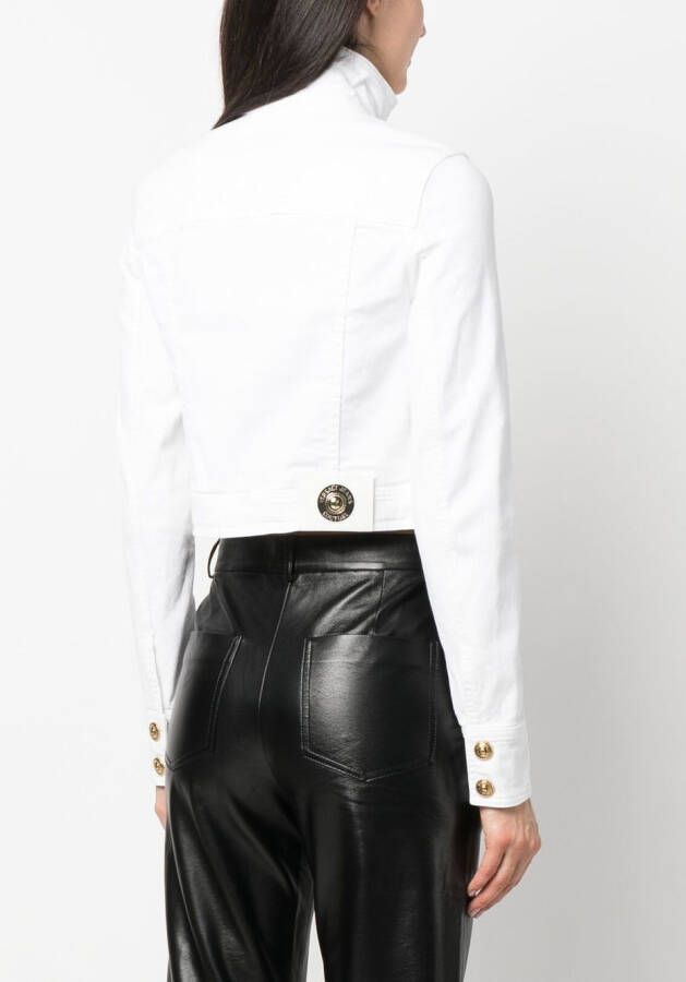 Versace Jeans Couture Jack met logopatch Wit