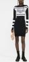 Versace Jeans Couture Jersey jurk Zwart - Thumbnail 2
