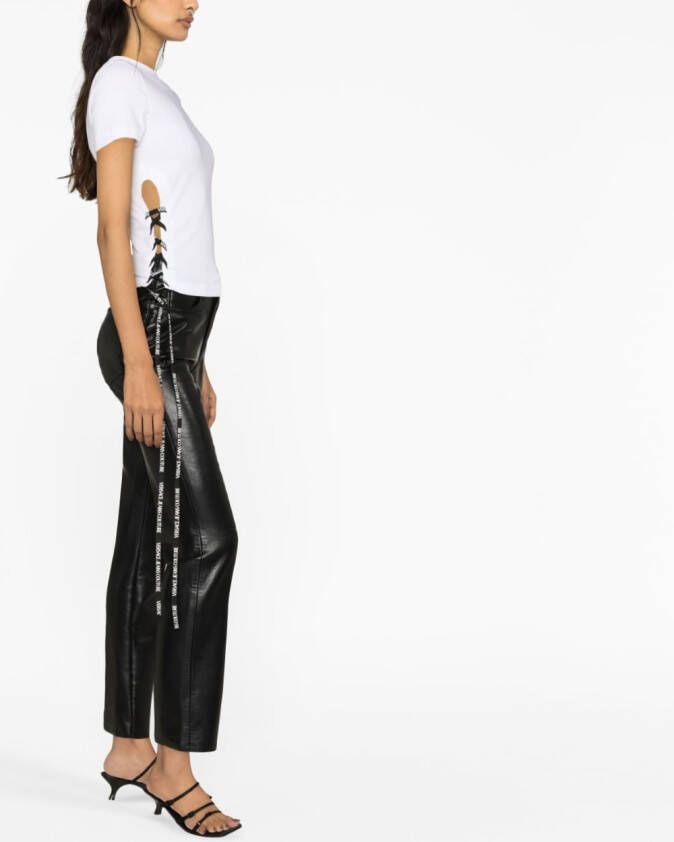 Versace Jeans Couture Katoenen blouse Wit