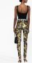 Versace Jeans Couture Legging met barokprint Zwart - Thumbnail 4