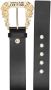 Versace Jeans Couture Leren riem Zwart - Thumbnail 2