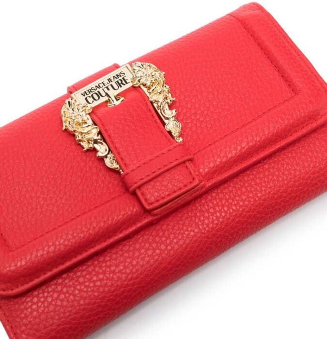 Versace Jeans Couture Crossbodytas met logogesp Rood