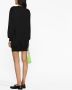 Versace Jeans Couture Sweaterjurk met logogesp Zwart - Thumbnail 3