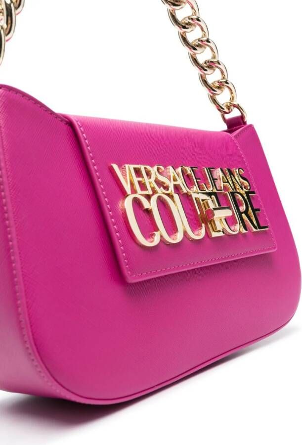 Versace Jeans Couture Leren shopper Roze