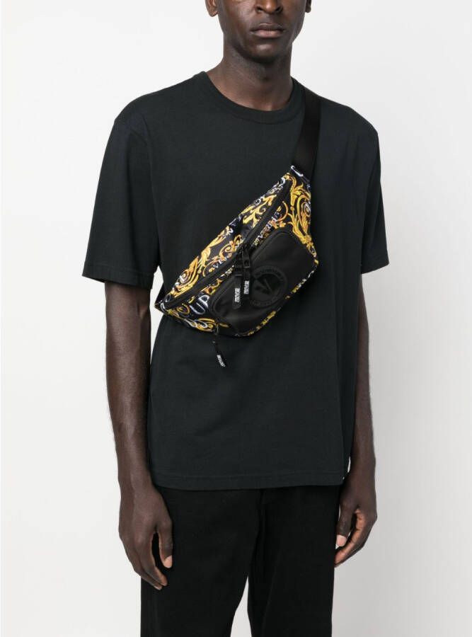 Versace Jeans Couture Heuptas met barokprint Zwart