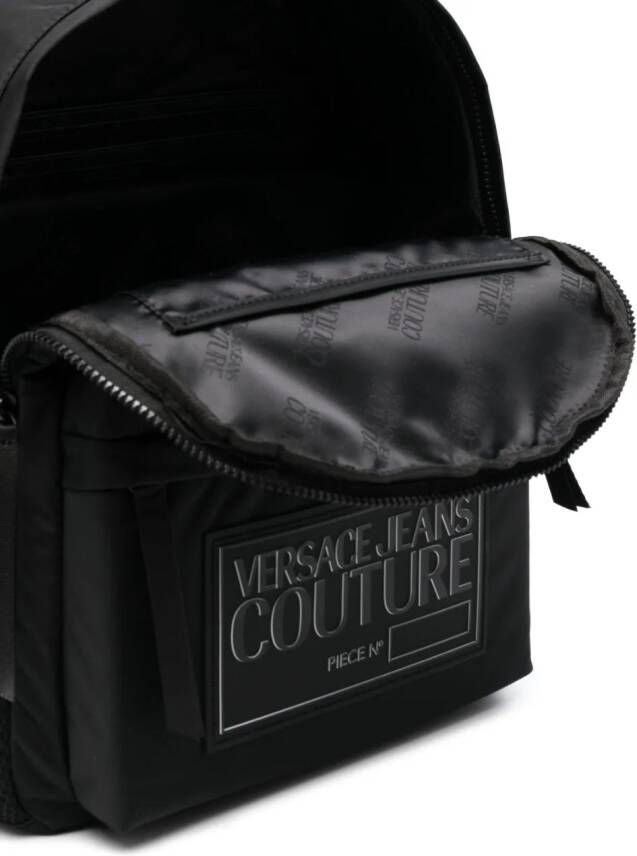 Versace Jeans Couture Rugzak met logopatch Zwart