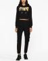 Versace Jeans Couture Cropped hoodie Zwart - Thumbnail 2